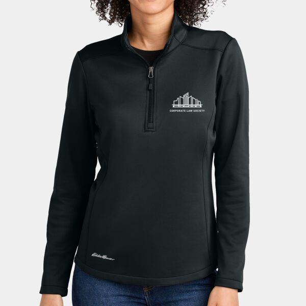 BYU Law - Women's Smooth Mid Layer Fleece 1/2 Zip Thumbnail